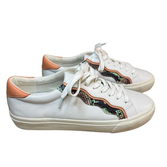 Madewell Sidewalk Low Top Sneaker in Wavy Snake - Picture 2 of 15